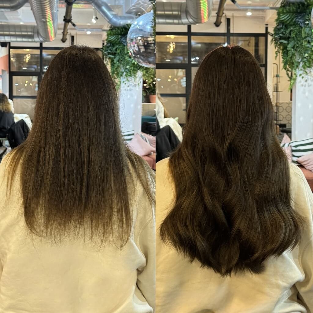 hair-extensions-before-after-109 lengthening hair extensions before and after