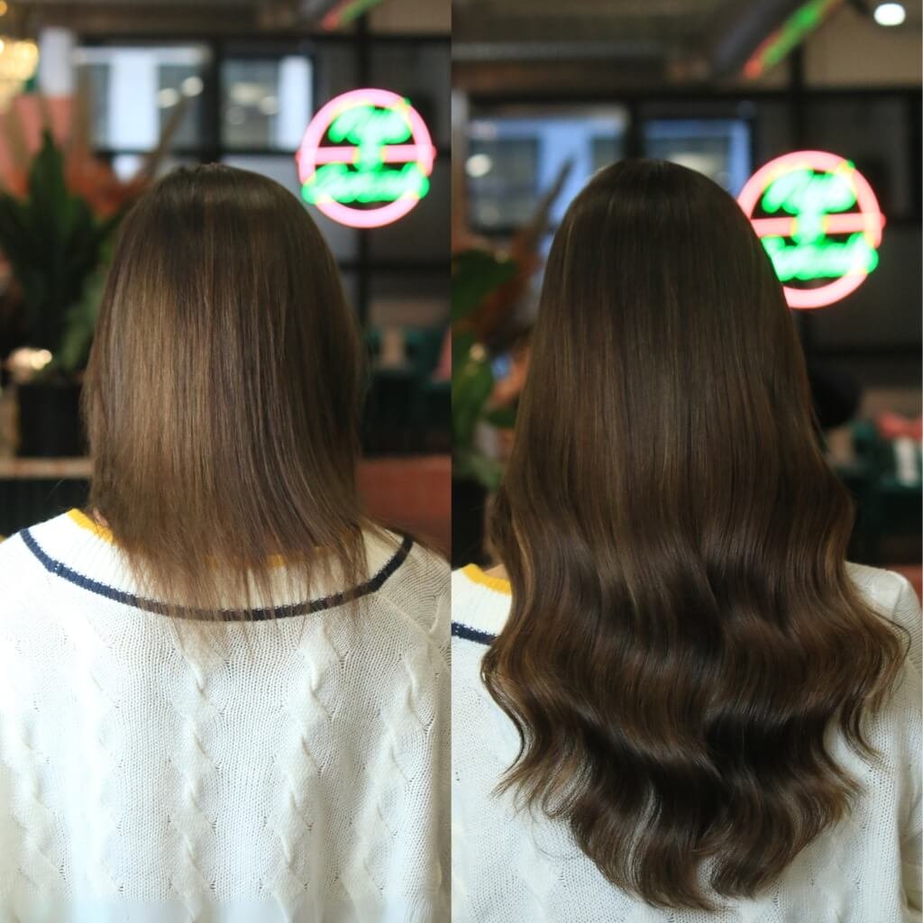 hair-extensions-before-after-89 lengthening hair extensions before and after