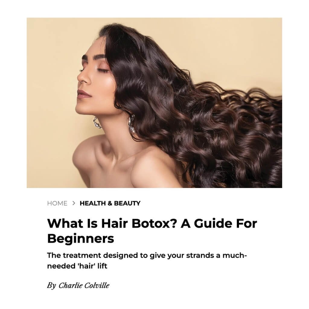 Country & Townhouse what is hair botox