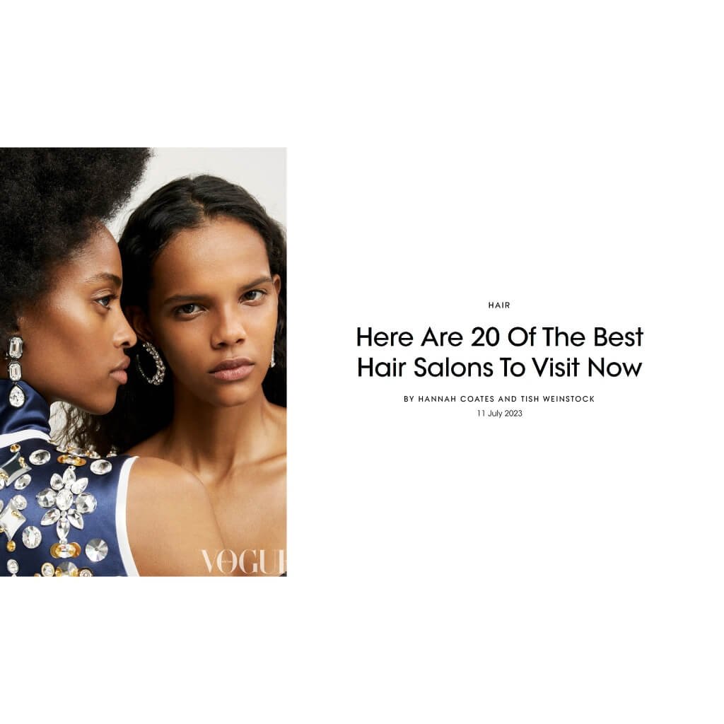 Vouge 20 best hair salons 