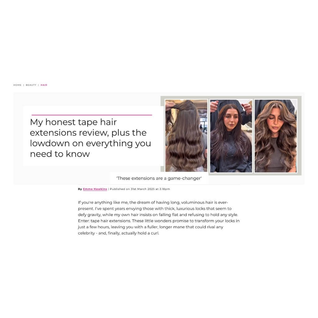 Closer honest tape hair extensions review