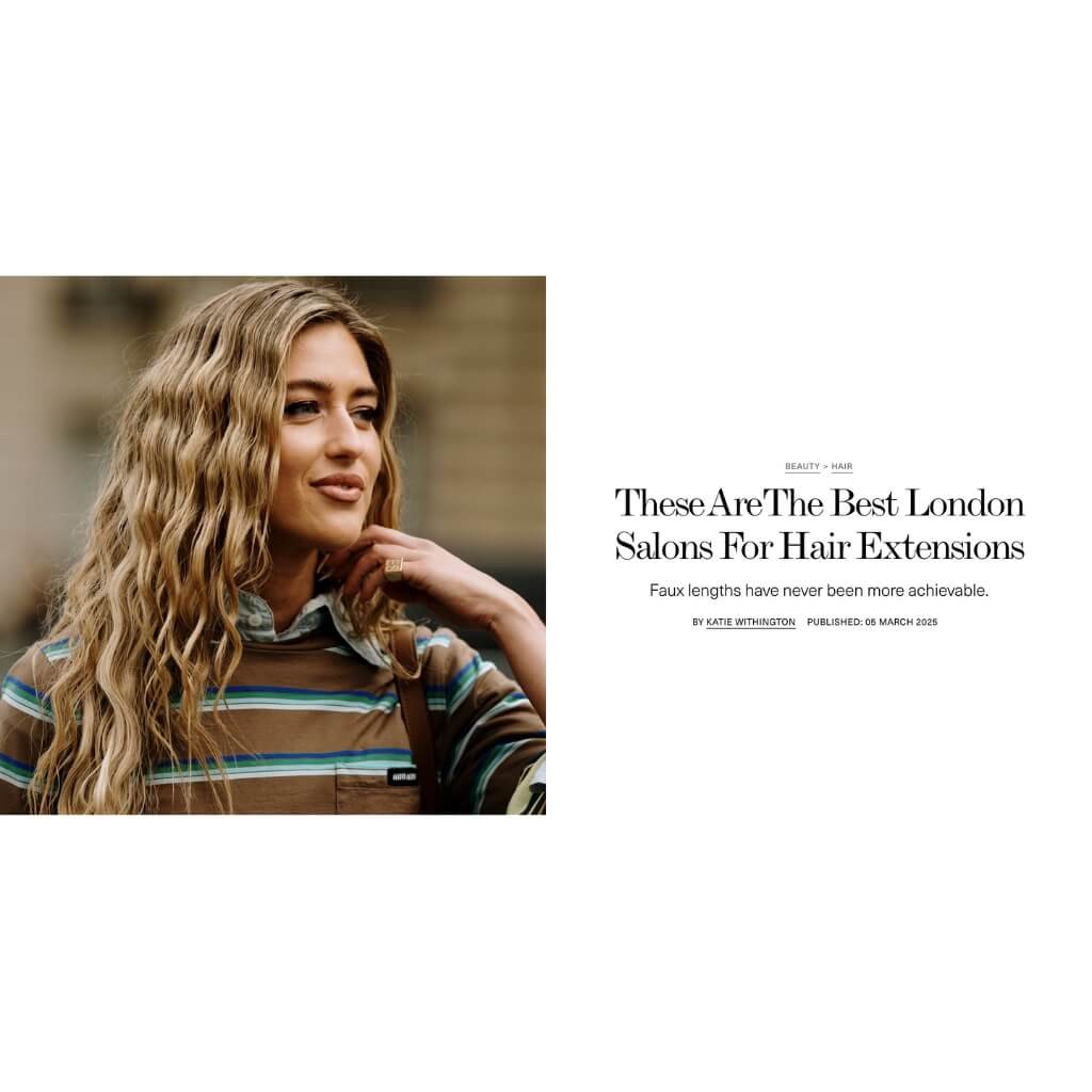 ELLE Magazine - Best London Salons For Hair Extensions