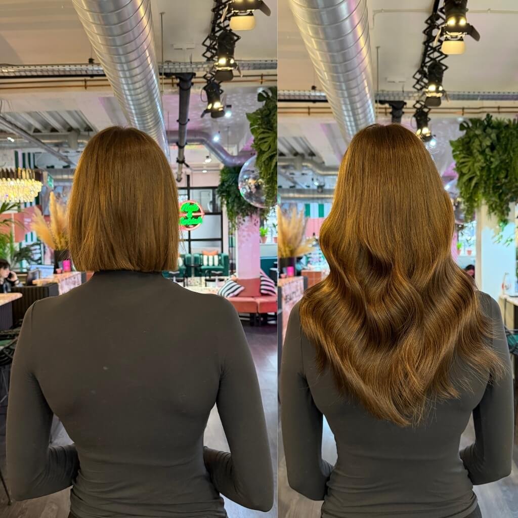 hair extensions short to long